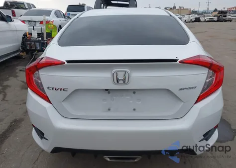 2021 Honda Civic Sport из США, поврежденный, VIN 2HGFC2F80MH511446